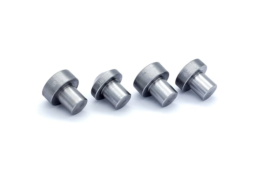 LOUDERLUN 4 Piece Planishing Hammer Steel lower Die Set - 22